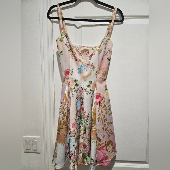 ASOS Floral Print Mini Dress Us2 - Picture 2 of 4